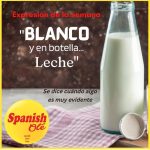Blanco y en botella